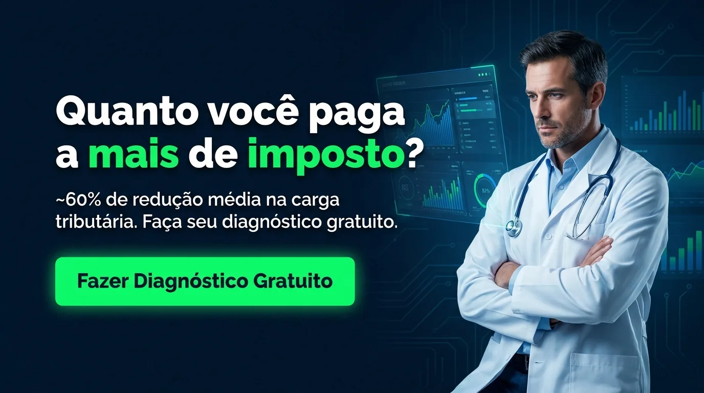 Banner CTA: diagnóstico da PleniHub para clínicas médicas do Vale do Paraíba